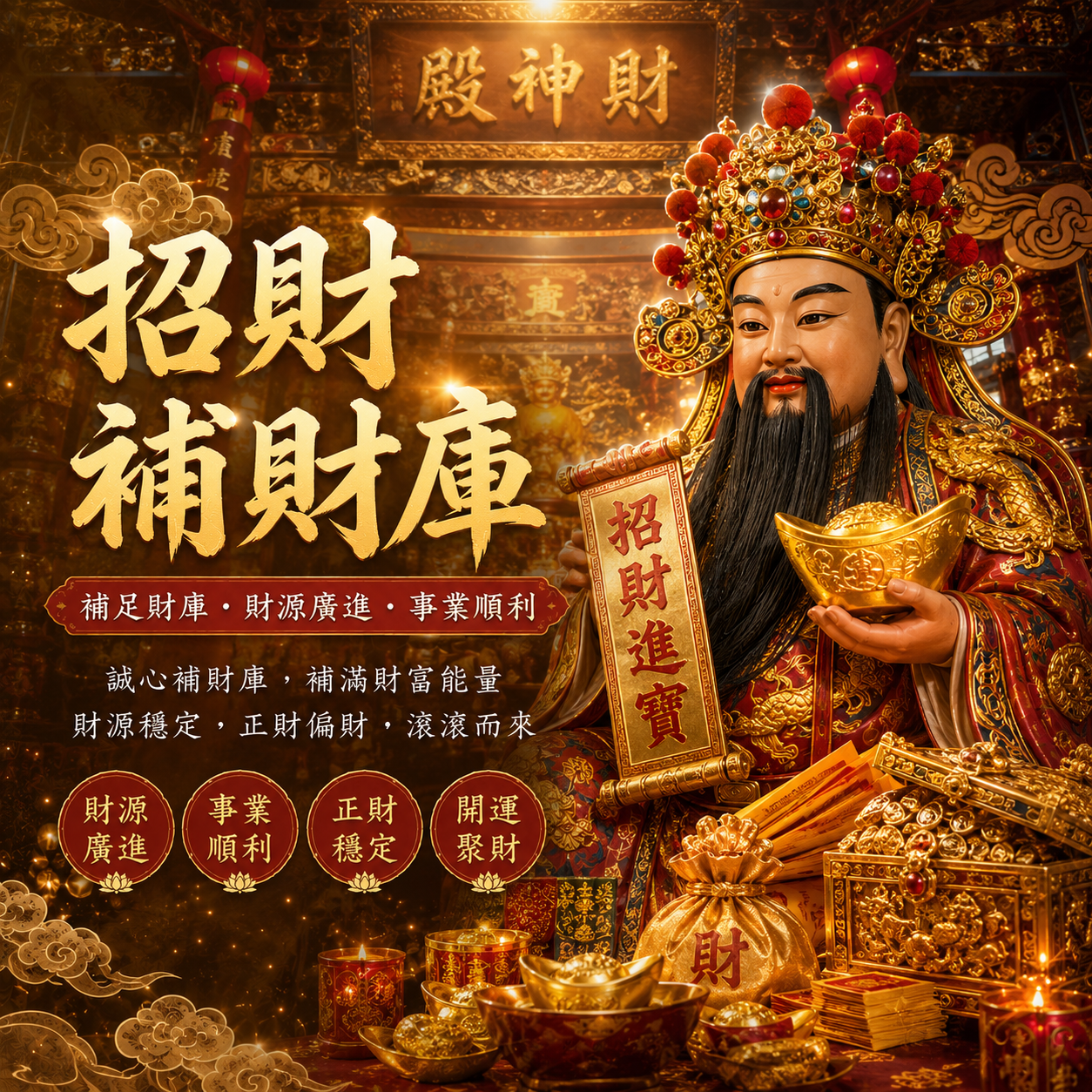 招財補財庫科儀