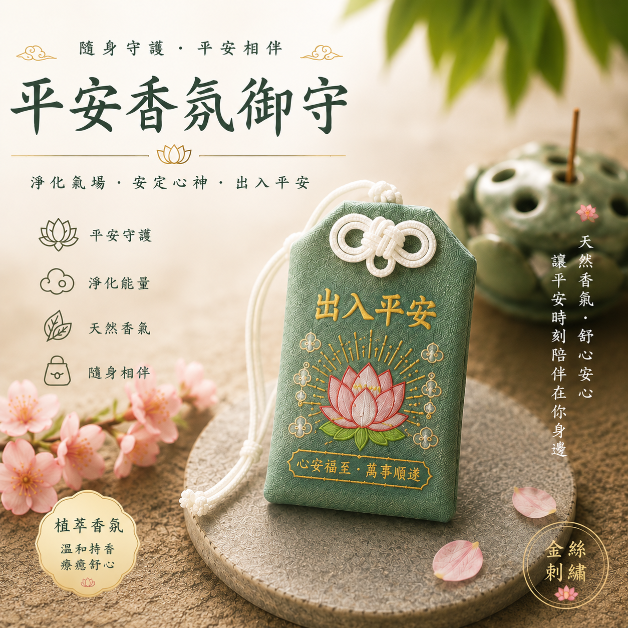 平安香氛御守