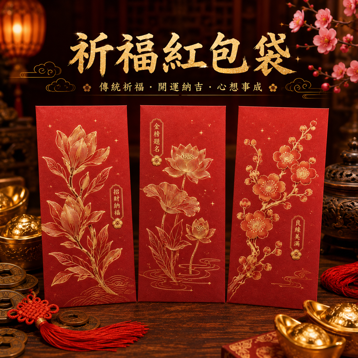 祈福紅包袋