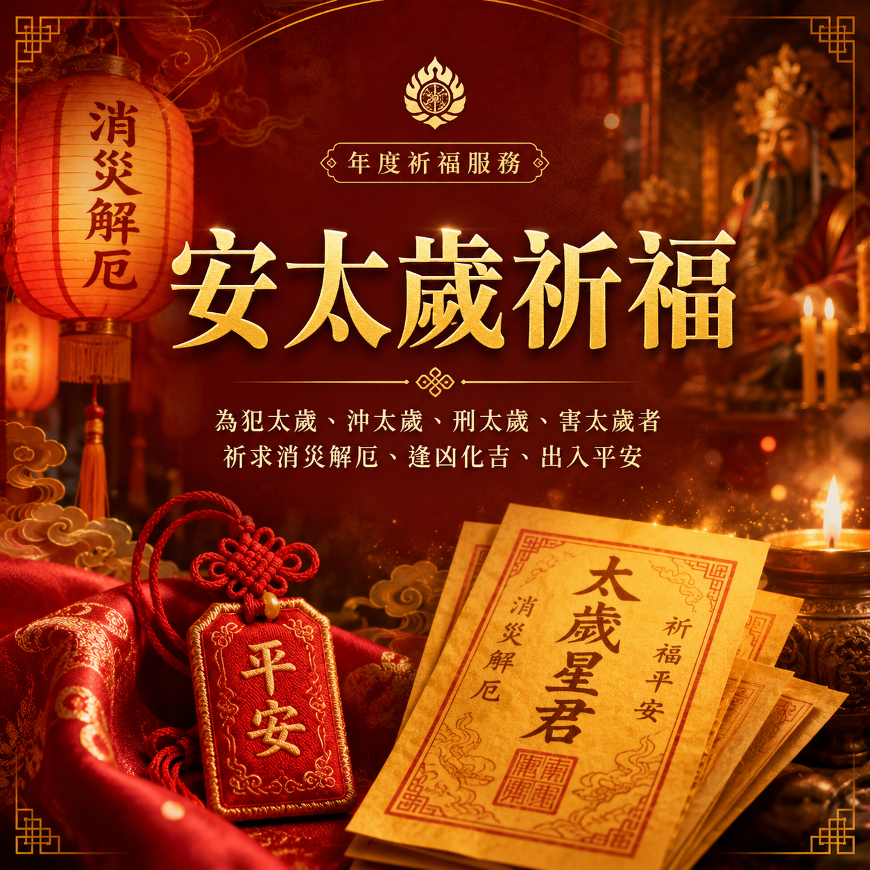 安太歲祈福
