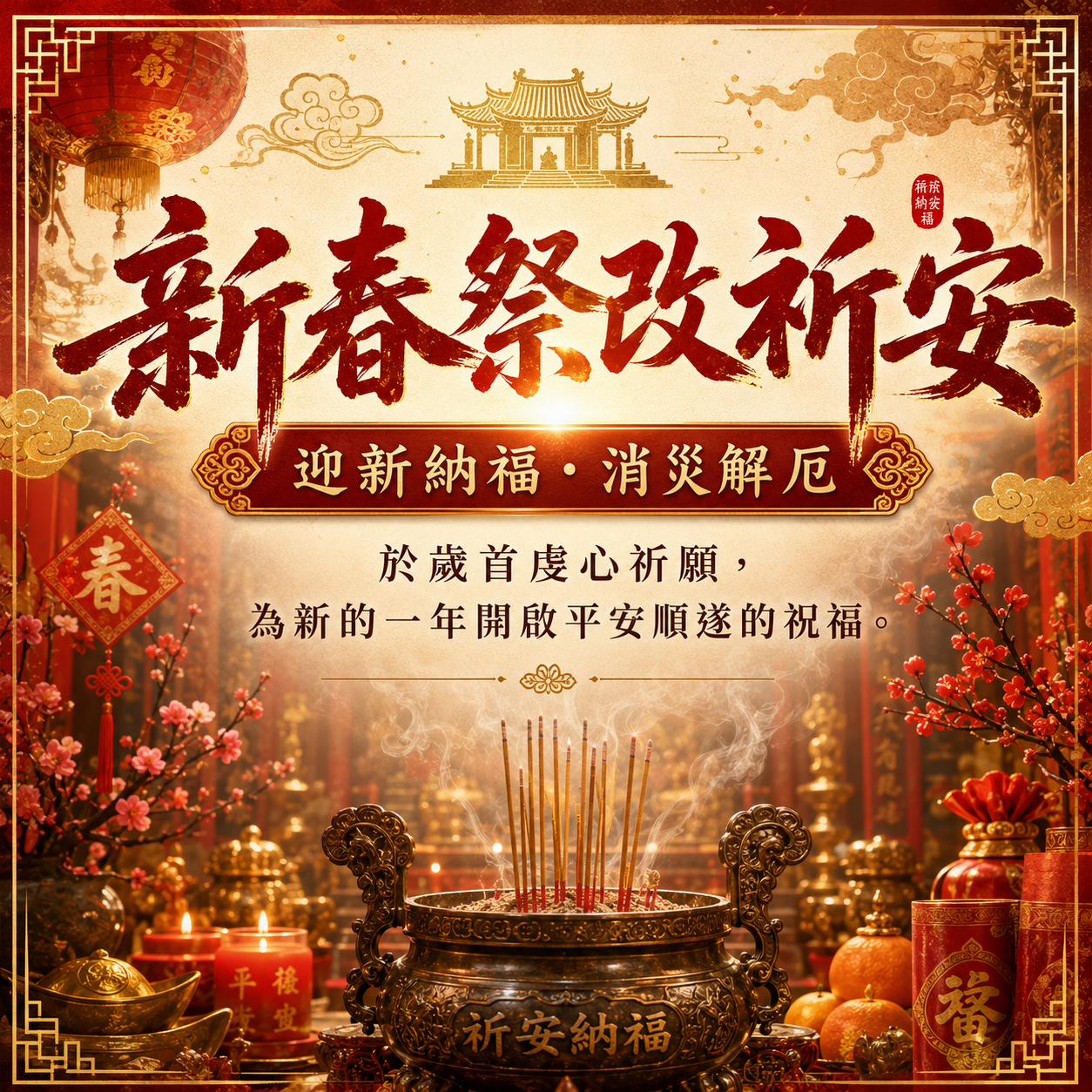 新春祭改祈安活動