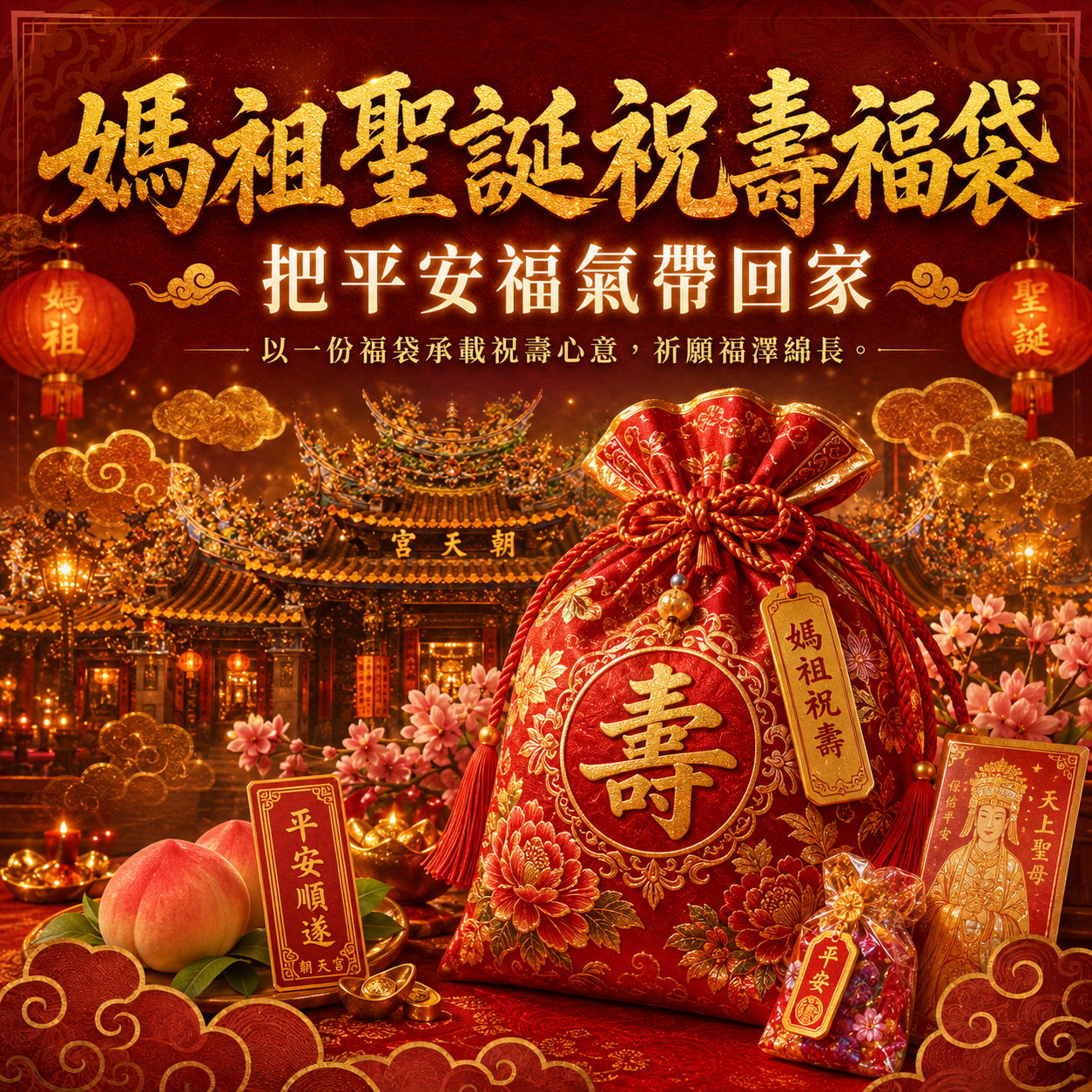 媽祖聖誕祝壽福袋